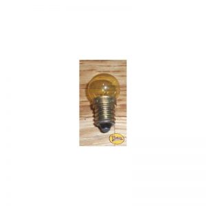Ampoule Avant Jaune 6V 6W - Solex - VéloSolex - Mobylette - Cyclomoteur - Peugeot - MBK - Motobécane - Moped