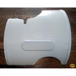 Capot Central / Cache Moteur Blanc Solex Velosolex 5000 Micron