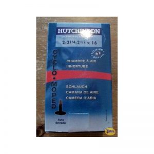 Chambre Air Hutchinson 16 Pouce - Valve SCHRADER (Grosse Valve) - Solex 5000