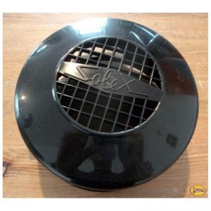 Capot / Carter / Cache Volant Magnétique Plastique Noir Solex VéloSolex 1700 2200 3300 3800 5000 Micron