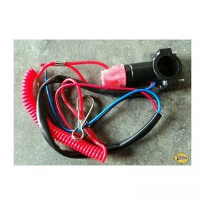 Coupe circuit magnetique securité Anti Agression Fil Rouge / Solex Competition Moto Mobylette Kart